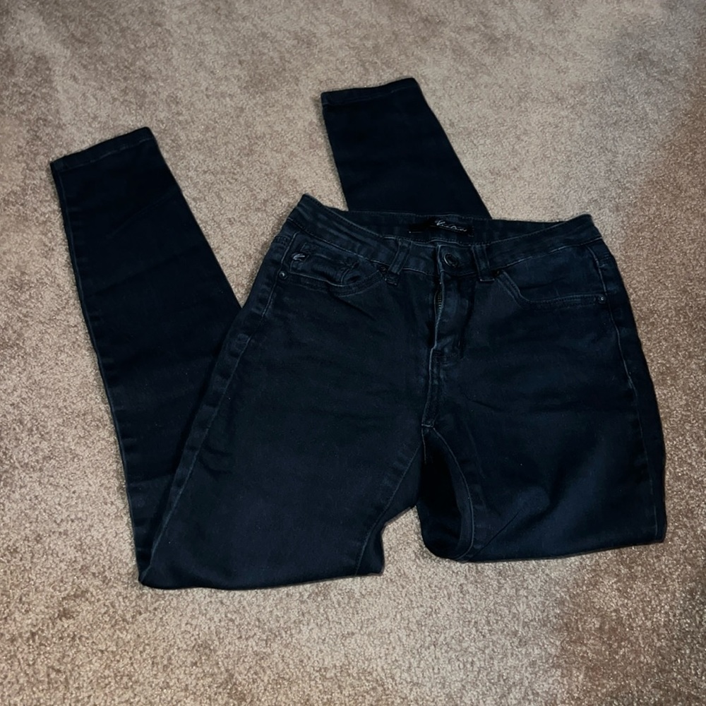 KanCan Stretch Mid-rise black jegging